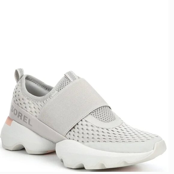 Sorel Kinetic Impact Strap Sneakers 9 in dove / moonstone - Picture 1 of 9